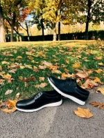 Мъжки спортни обувки черни от текстилна материя Alexie