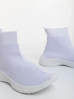 Дамски спортни обувки бели от текстилен материал Demaria