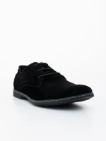 Мъжки обувки черни от екологична кожа Wolter