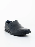 Мъжки мокасини сини от екологична кожа Haider