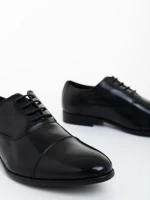 Мъжки обувки черни от екологична кожа Treyton