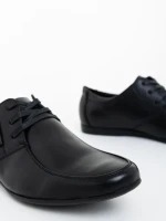 Мъжки обувки черни от екологична кожа Yanis