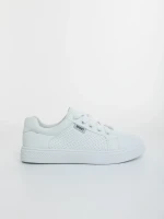 Дамски спортни обувки бели от екологична кожа Nimira