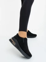 Дамски спортни обувки черни от текстилен материал Zaruka