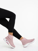 Дамски спортни обувки розови от текстилен материал Astera