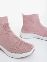 Дамски спортни обувки розови от текстилен материал Astera