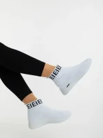 Дамски спортни обувки бели от текстилен материал Irenia