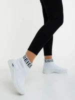 Дамски спортни обувки бели от текстилен материал Irenia