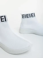 Дамски спортни обувки бели от текстилен материал Irenia