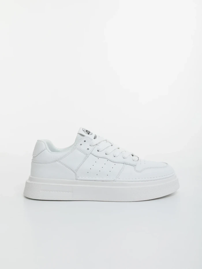 Мъжки бели спортни обувки от еко кожа Cedrik