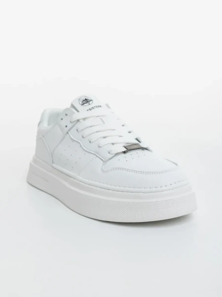 Мъжки бели спортни обувки от еко кожа Cedrik