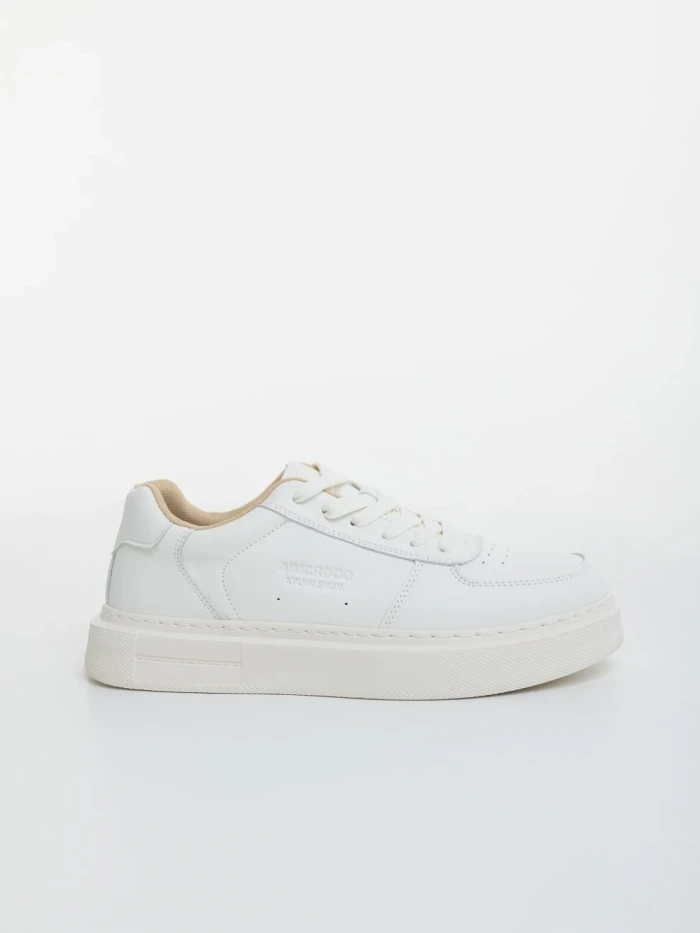 Мъжки бежови спортни обувки от еко кожа Casper