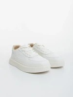 Мъжки бежови спортни обувки от еко кожа Casper