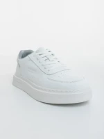 Мъжки бели спортни обувки от еко кожа Casper
