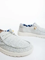 Дамски ежедневни обувки светло бежови от текстилен материал Manara