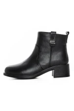 Ghete Dama din piele naturala 4915503 BLACK | ADVANCER