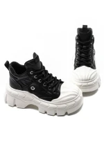 Ghete Dama din piele naturala 5020-1 BLACK | ADVANCER