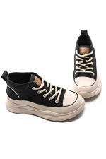 Ghete Dama din piele naturala 70197-2 BLACK | ADVANCER