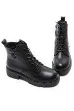 Ghete Dama din piele naturala 5780 BLACK | ADVANCER