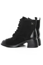 Ghete Dama din piele naturala 6970-5 BLACK | ADVANCER