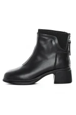 Ghete Dama din piele naturala 6631-2 BLACK | ADVANCER