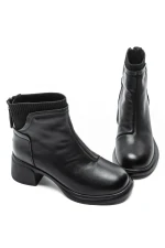 Ghete Dama din piele naturala 6631-2 BLACK | ADVANCER