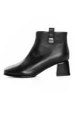 Ghete Dama din piele naturala 21299 BLACK | ADVANCER