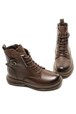 Ghete Dama din piele naturala 1935 BROWN | ADVANCER