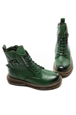 Ghete Dama din piele naturala 1935 GREEN | ADVANCER