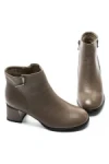 Ghete Dama din piele naturala 2239-50 KHAKI | ADVANCER