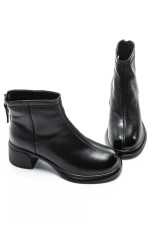 Ghete Dama din piele naturala 6631-1 BLACK | ADVANCER