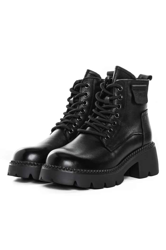 Меки дамски боти 8099 Черен » MeiMall.bg