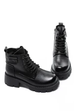 Меки дамски боти 8099 Черен » MeiMall.bg