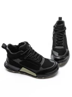 Mъжки боти от естествена кожа 10532 Черен | Advancer » MeiMall.bg