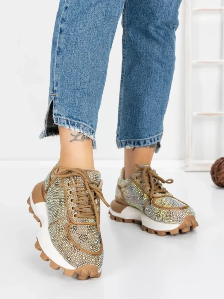 Sneakers Dama 5WL90 APRICOT | MEI