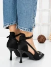 Pantofi Stiletto 5DC26 BLACK | MEI
