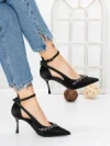 Pantofi Stiletto 5DC26 BLACK | MEI