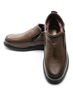 Ghete Barbati din piele naturala 565M011 BROWN | ADVANCER