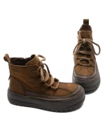 Ghete Dama din piele naturala 8910 TAUPE | ADVANCER