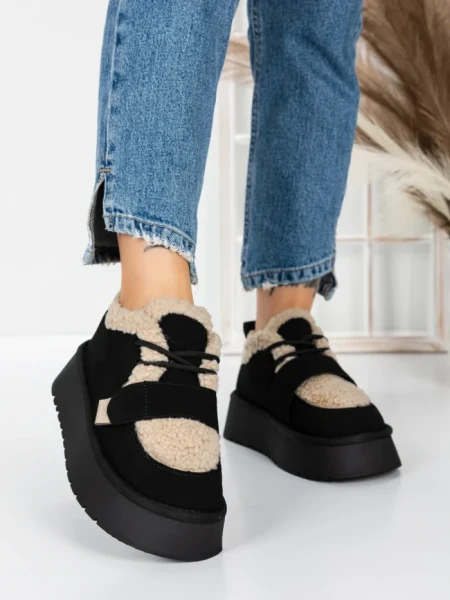 Ghete UG Dama 8750 BLACK | MEI