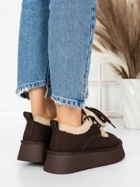 Ghete UG Dama 5WL101 BROWN | MEI