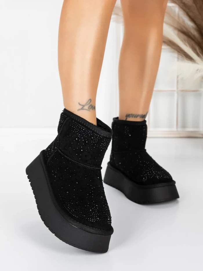 Ghete UG Dama 5WL106 ALL BLACK | MEI