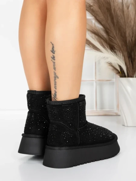 Ghete UG Dama 5WL106 ALL BLACK | MEI