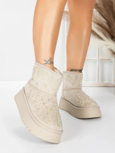 Ghete UG Dama 5WL106 BEIGE | MEI