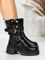 Ghete Dama Imblanite 5W81 BLACK | MEI