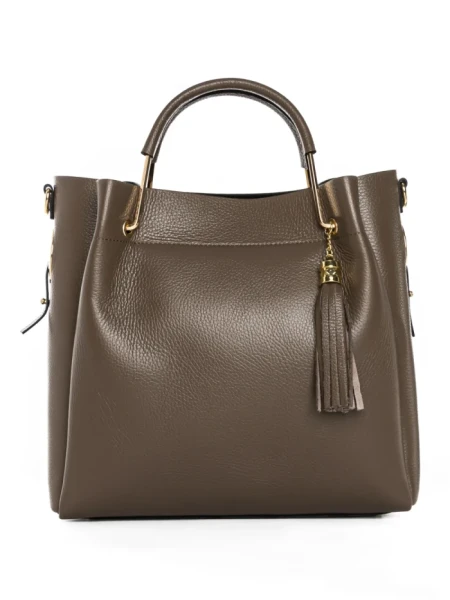 Genti Dama Din Piele Naturala GD47 KHAKI | FORSETI