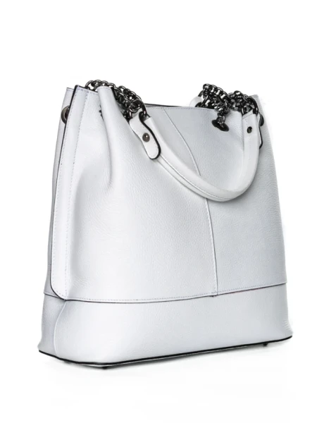 Genti Dama Din Piele Naturala GD49 WHITE | FORSETI