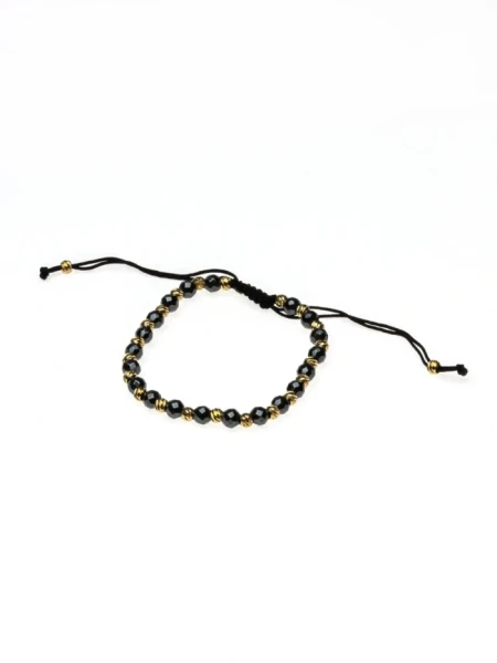 Bratara Unisex BR029 AURIU-NEGRU | MEI