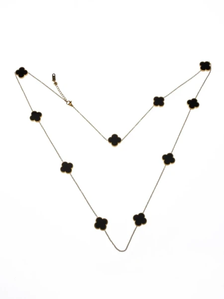 Colier YP-38 AURIU-NEGRU | MEI