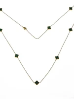 Colier YP-39 AURIU-VERDE | MEI